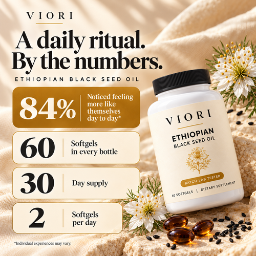 Viori Ethiopian Black Seed Oil Softgels