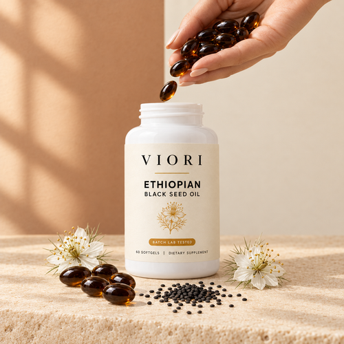 Viori Ethiopian Black Seed Oil Softgels